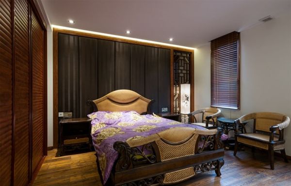 儒雅古典中式卧室设计