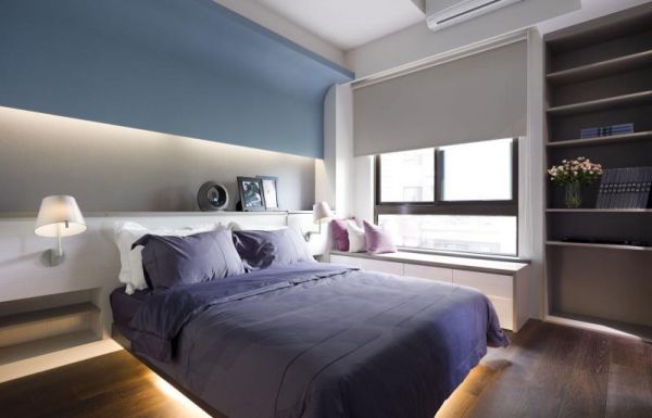 现代设计卧室装修效果图