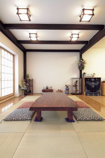 日式田园风格客厅设计