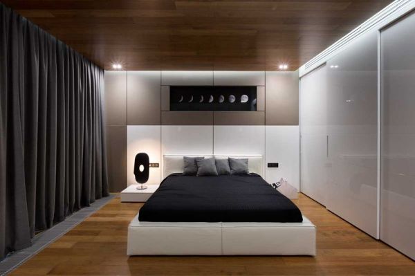 现代时尚装饰公寓卧室设计图片