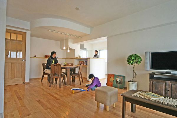 日式清新家庭装修二居室设计