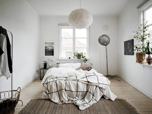 极简北欧风格卧室装饰布置