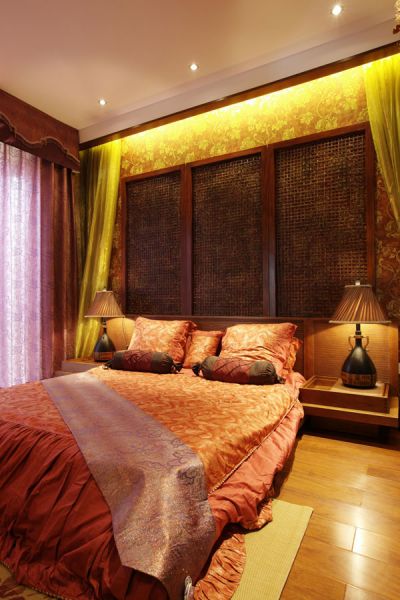 东南亚风格设计卧室装修图片