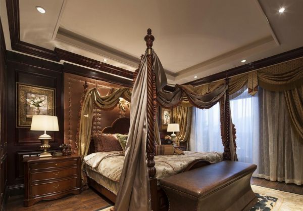 古典欧式卧室布置