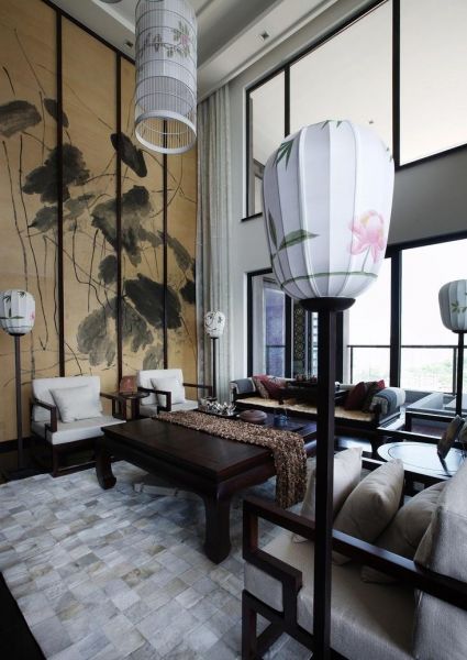 儒雅中式客厅设计大全