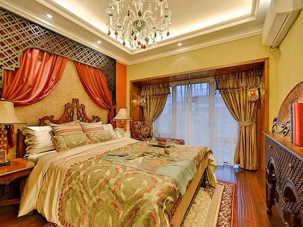 古典精美美式卧室装饰