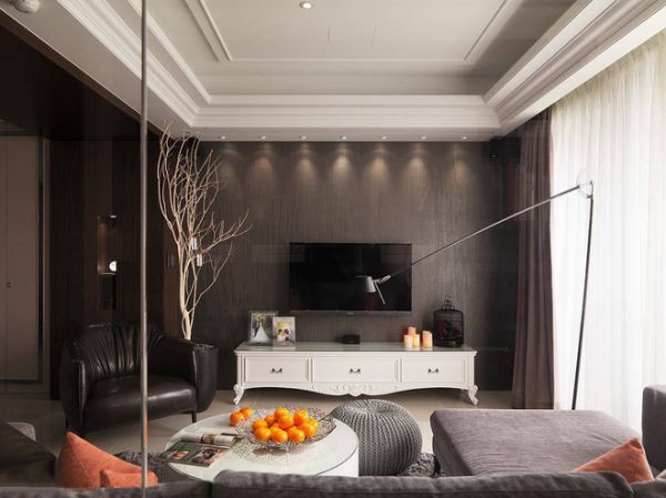 125平欧式三居室，现代与古典洋溢的时尚情怀