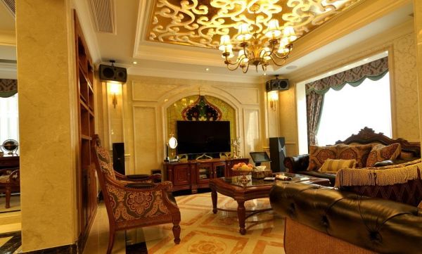 古典欧式设计客厅