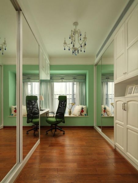 美式别墅设计室内装修效果图片