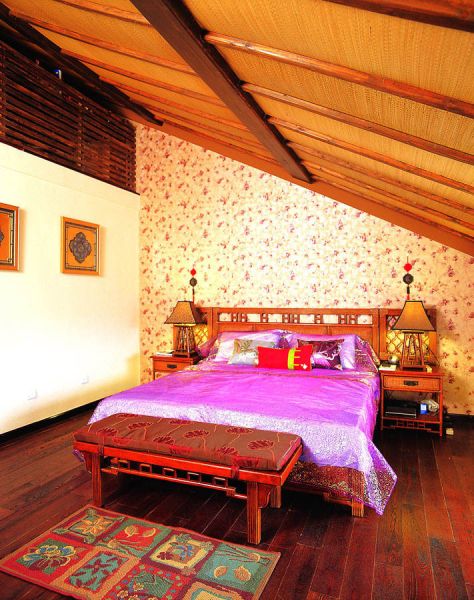 东南亚风格设计家居卧室效果图