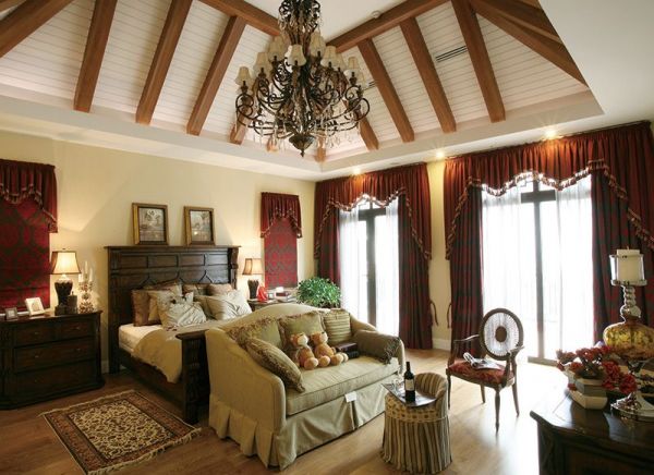 美式风格复古别墅室内设计案例图片