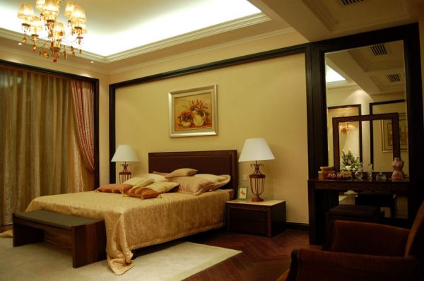 典雅现代欧式卧室