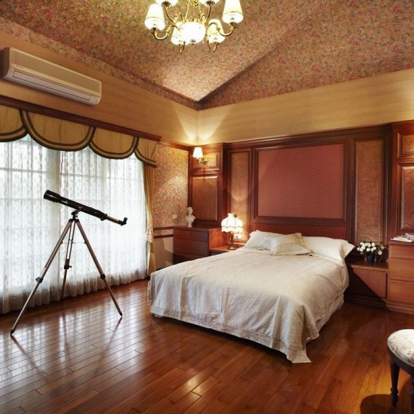 古典欧式别墅室内家居卧室效果图片