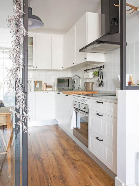 北欧整洁小厨房家装案例