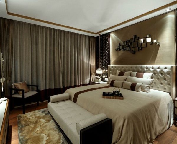欧式风格现代卧室设计装修效果图