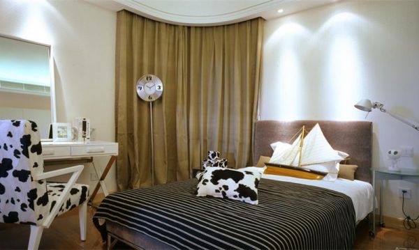 现代风格设计卧室室内装修图片