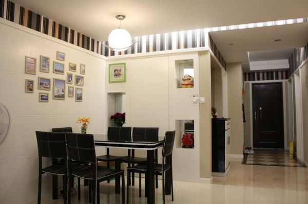 现代室内家庭餐厅装修设计效果图