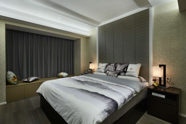 现代风格装修设计卧室室内效果图片