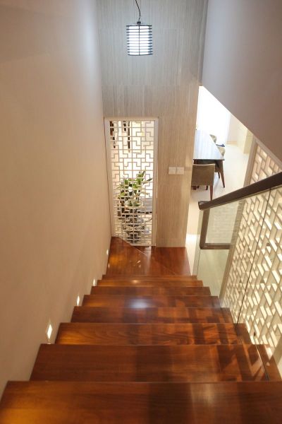 现代简约风格复式家居楼梯效果图片