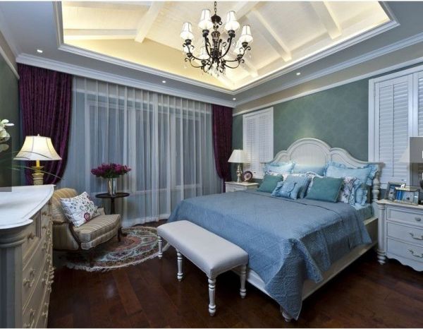 地中海风格设计室内卧室图片
