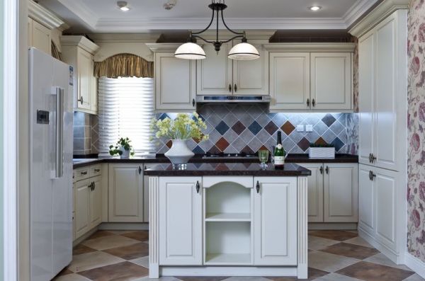 地中海风格设计别墅厨房装修图片