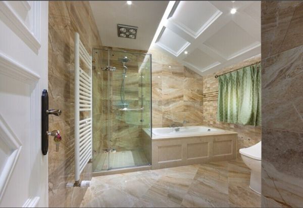 欧式时尚设计别墅浴室设计图片