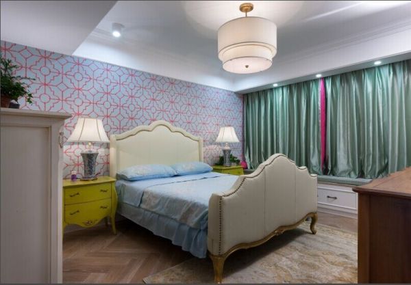 欧式时尚设计别墅室内卧室图片