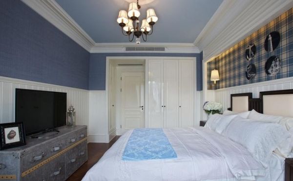 美式风格家居卧室设计装修效果图片
