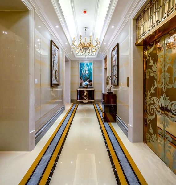 新古典风格别墅室内走廊过道效果图片