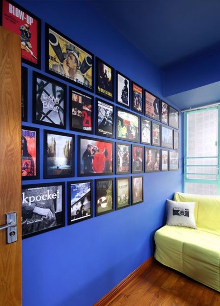 现代家居照片墙设计室内图片