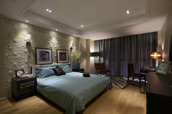 现代简约设计卧室室内装修效果图片