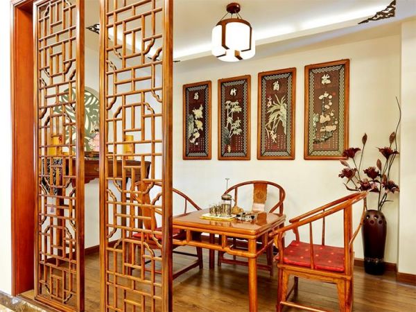 古色古香中式茶室设计