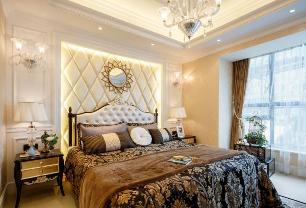 奢华新古典欧式卧室设计