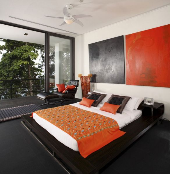 迷人风情东南亚风格卧室设计图
