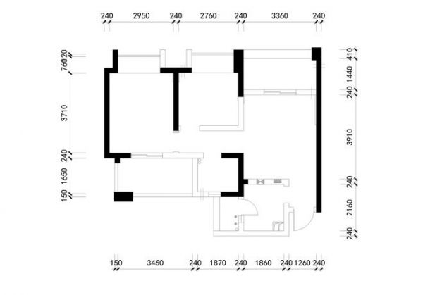 60平米红色主题美剧之家