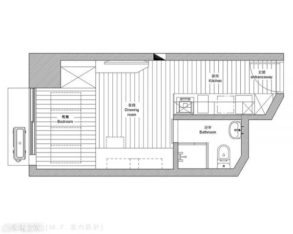 套房平面图欣赏