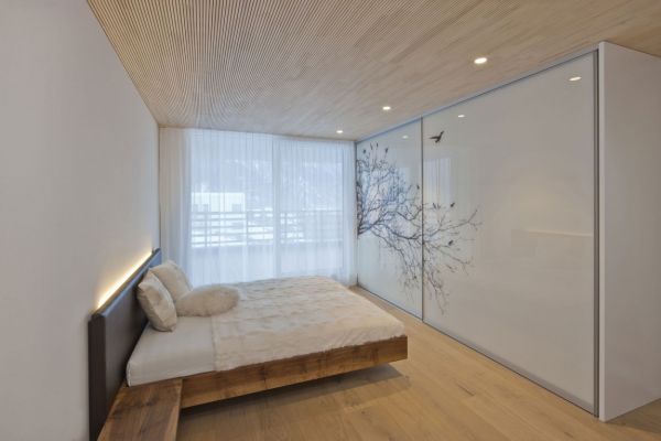 宽敞明亮的现代风格家装卧室效果图