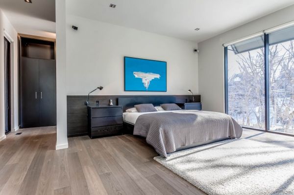 美式现代风格家装卧室效果图