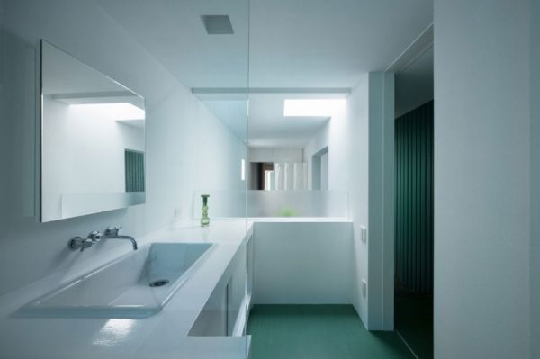 日式简约风格住宅卫生间效果图