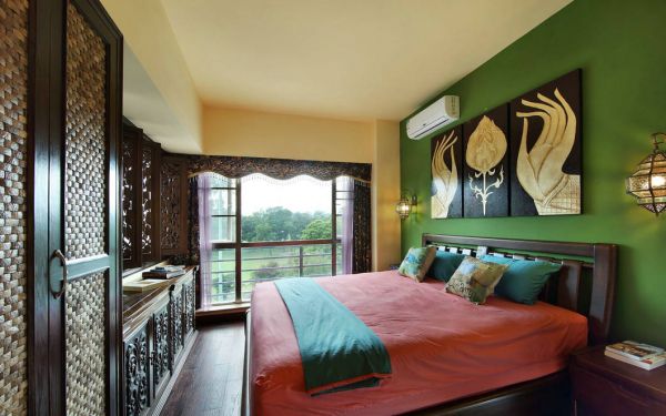 东南亚风格设计卧室效果图