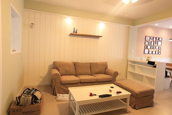 日式风格设计客厅家装效果图