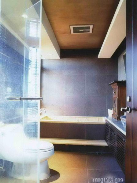 中式怀旧卫浴设计装修图