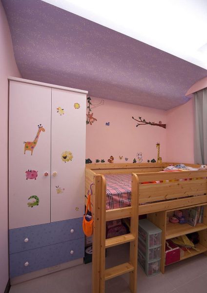 简约时尚儿童房装修效果图设计