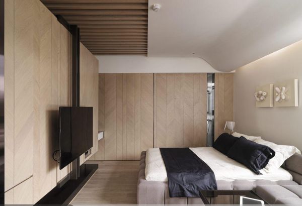 北欧时尚家装卧室设计图