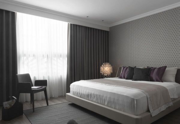 典雅美式风情卧室设计图