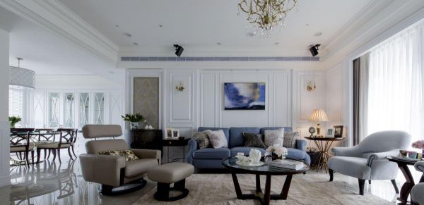 美式典雅家装客厅设计