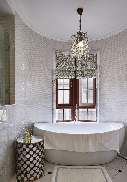 简欧风格别墅室内浴室效果图片