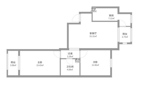 89平北欧风格 你想要的家 