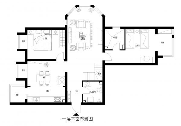 流星花园三区170平新古典风格案例赏析