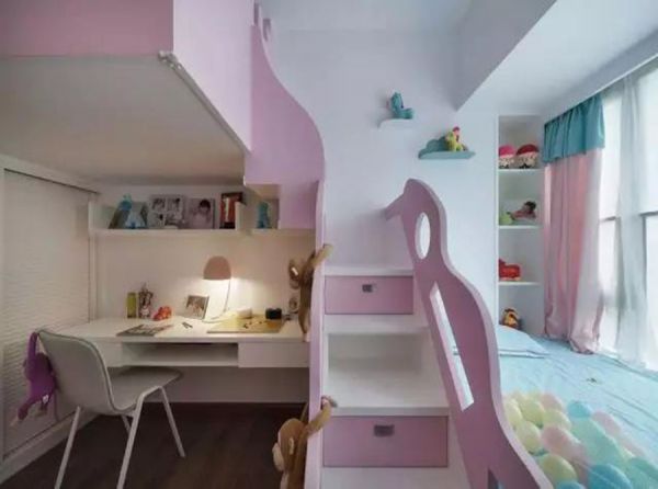 这样的儿童房你肯定没见过，实用还省空间